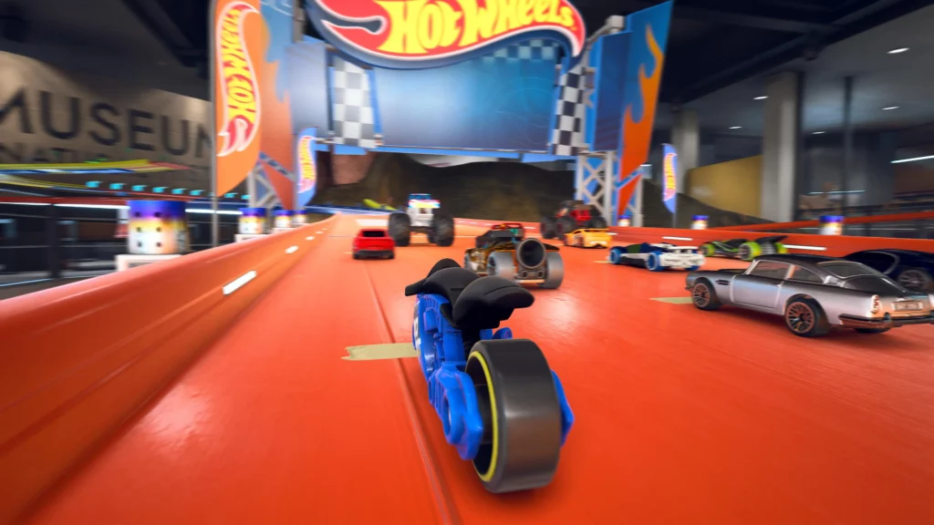 Addition of bikes and monster trucks widened up the array of vehicle choices in Hot Wheels : Unleashed 2