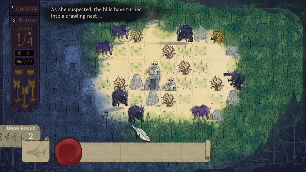 Howl is a strategy game with card-based mechanics.