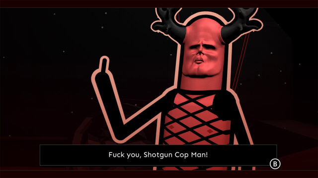 shotgun cop man