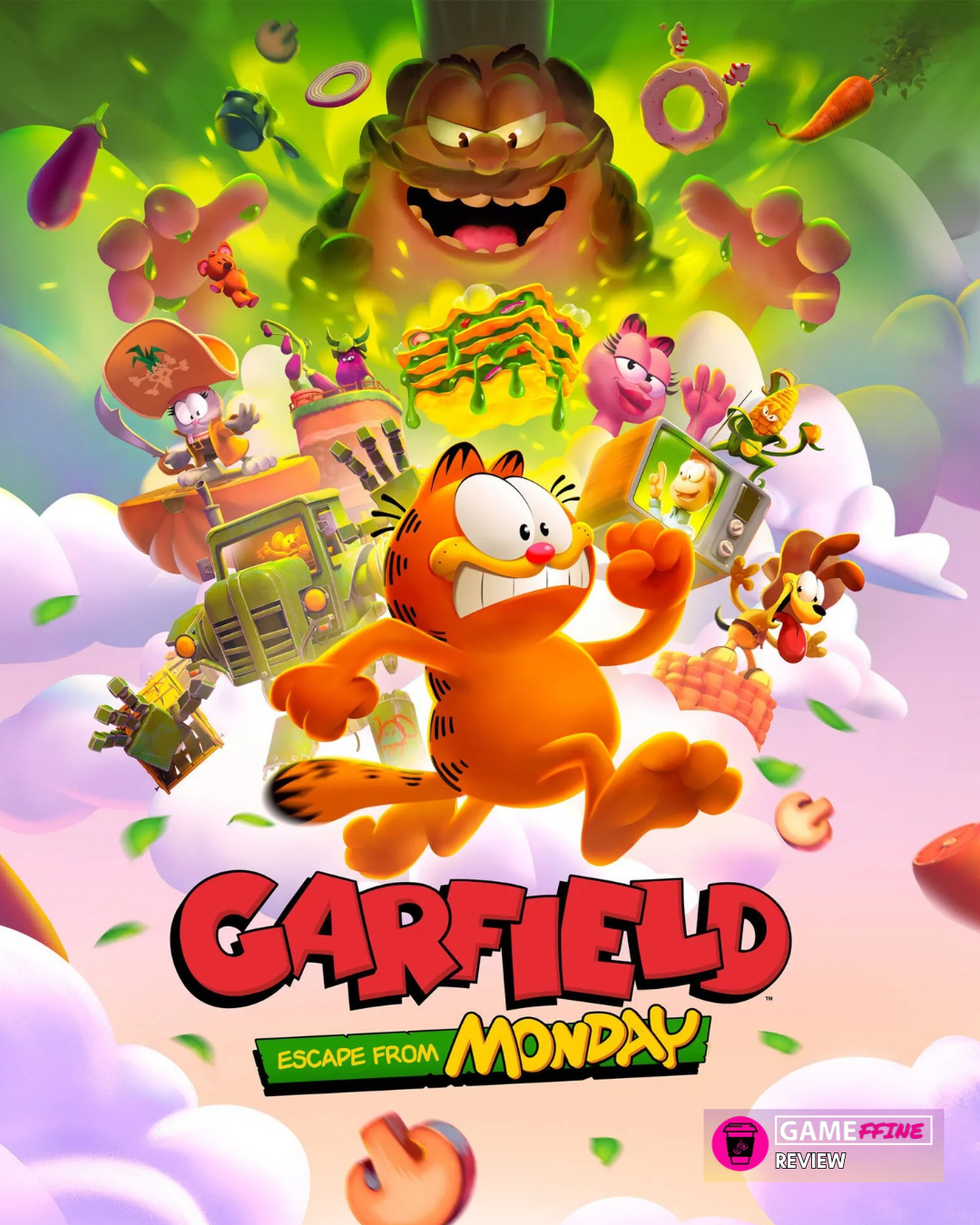garfield - escape from monday